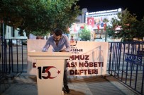 15 Temmuz Hatıra Defterine, Milli İradeye Olan Bağlılıklarını Yazdılar