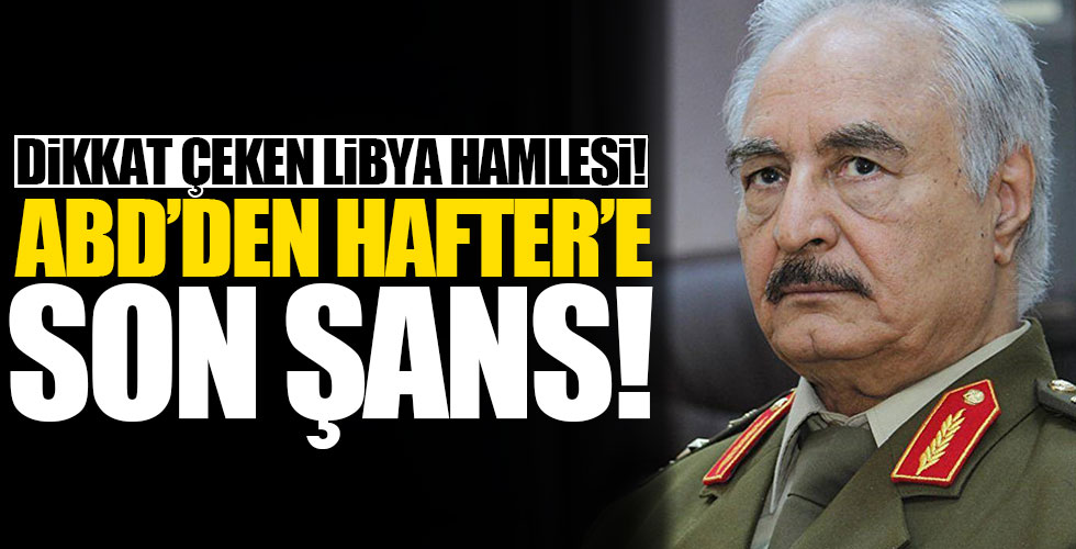 ABD'den Hafter'e son şans!