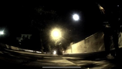 Motosikletli İle Kağıt Toplayıcısının Çarpıştığı Kaza Kamerada