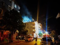 Sancaktepe'de Hamamın Bacası Yandı