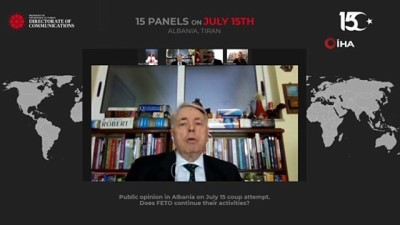 FETÖ'nün Hain Darbe Girişimi Arnavutluk'ta '15 Temmuz 15 Panel' Programıyla Anlatıldı