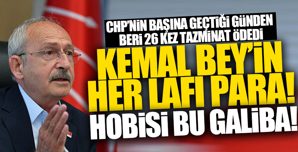 Kemal Kılıçdaroğlu'nun tazminatlık sözleri!