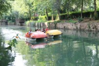 Kozan'da Su Bisikleti Sefası