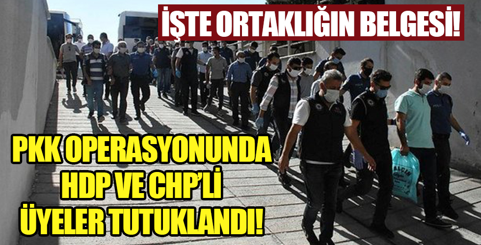 PKK/KCK operasyonu: HDP'li ve CHP'lilerin de bulunduğu 9 şüpheli tutuklandı