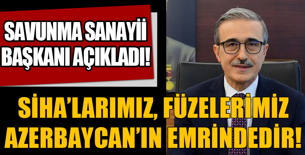 Savunma Sanayii Başkanı Demir ilan etti!