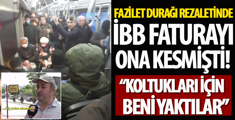 İBB Fazilet Durağı skandalının faturasını ona kesmişti: Koltuklarını korumak için beni yaktılar...