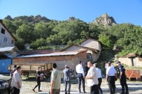 Kaya Düşme Tehlikesi 'Toprakarme Gabion' Projesi İle Çözülecek