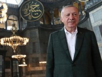 AYASOFYA - Başkan Erdoğan Ayasofya'da