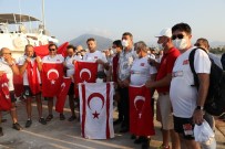 Milli Yüzücüler Mersin'den KKTC'ye Yüzmeye Başladı Haberi
