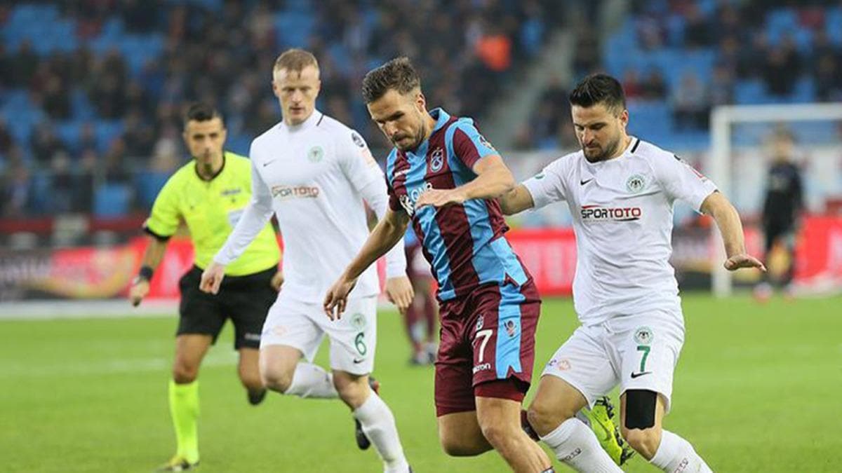 Trabzonspor Konyaspor maçı özeti