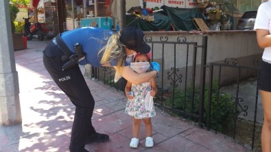 Akçakoca'da Polis Ekipleri Meske Denetimi Yaptı Maskesi Olmayan Çocuklar Maske Verdi