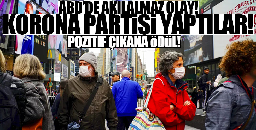 Korona partisi verdiler! Pozitif çıkana para ödülü!