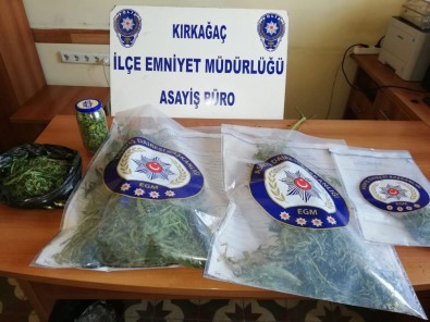 Manisa'da Uyuşturucu Operasyonu Açıklaması 1 Gözaltı
