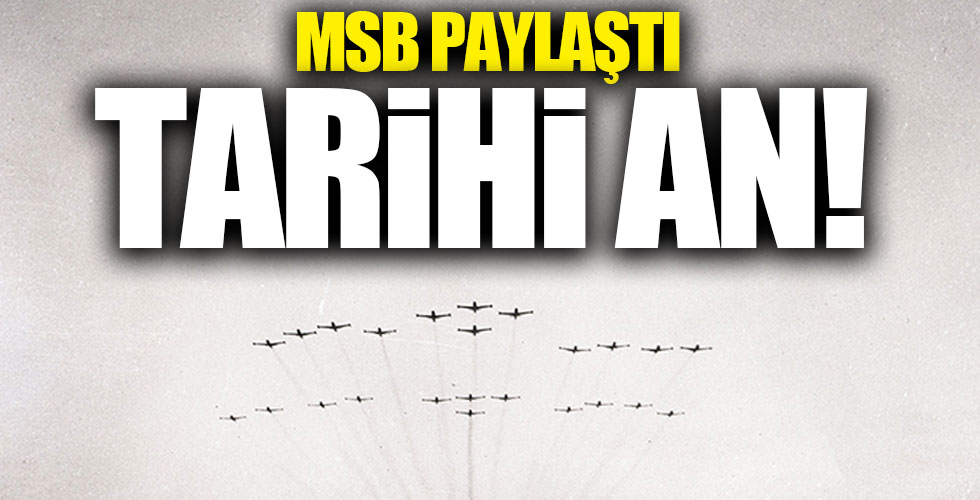 MSB o fotoğrafı paylaştı!