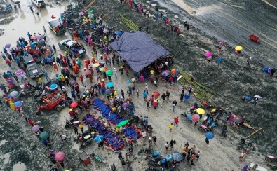Myanmar'da Meydana Gelen Heyelanda Ölü Sayısı 125'E Yükseldi