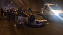 Rize'de Zincirleme Trafik Kazası Açıklaması 1'İ Polis 6 Yaralı Haberi