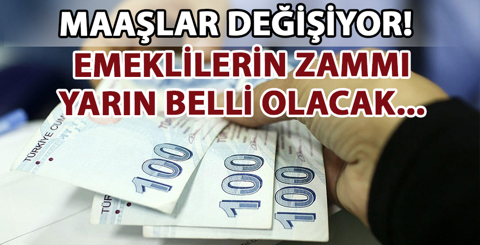 Son dakika! Beklenen gün geldi! Emeklilerin zammı yarın belli olacak