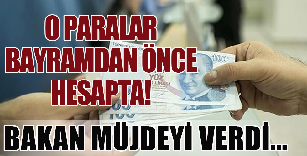 Bakanlık müjdeyi verdi!