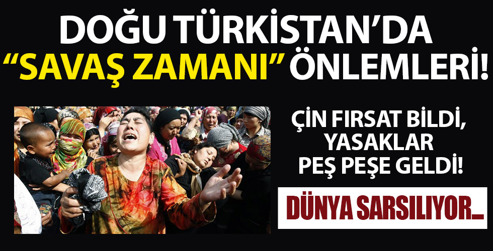 Çin savaş ilan etti!