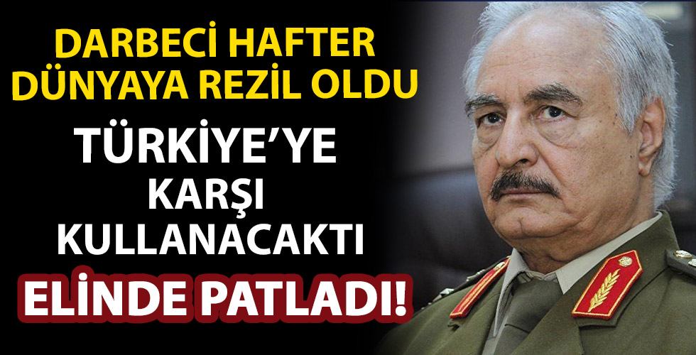 Darbeci Hafter dünyaya rezil oldu!