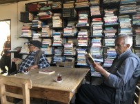 Köy Kahvehanesinde Kütüphane Haberi