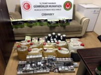 Çobanbey'de Gümrük Kaçağı Tereyağı Ve Bal Ele Geçirildi