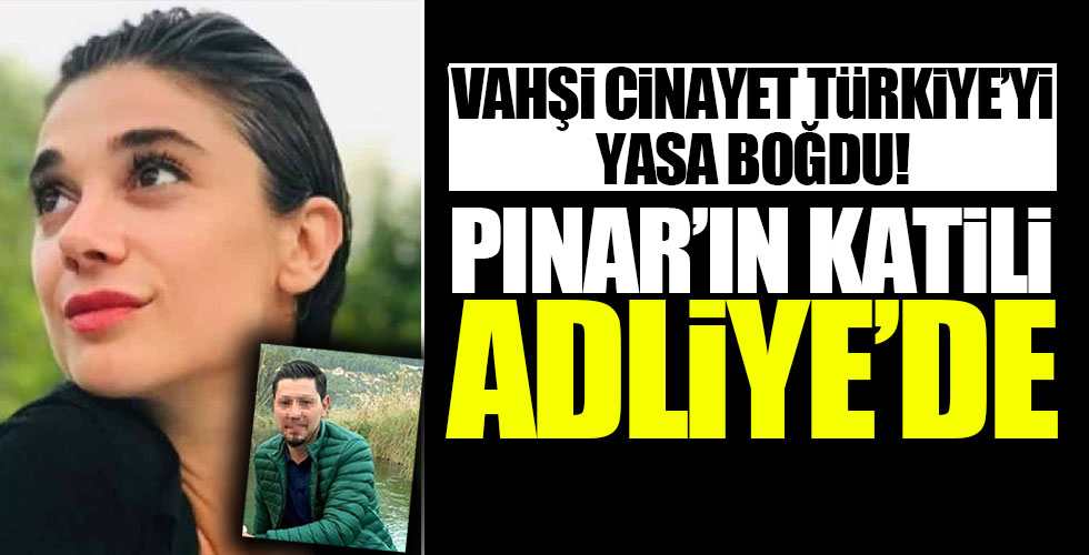 Pınar'ın katili adliyede!