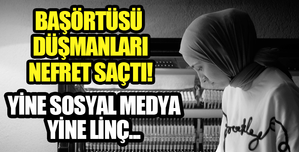 Sosyal medya genç cazcı Büşra Kayıkçı’yı konuşuyor! Başörtüsü taktığı için linç edildi