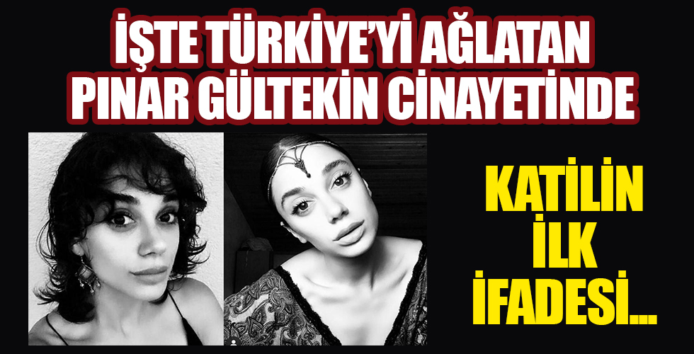 Türkiye'yi ağlatan Pınar Gültekin cinayetinde katilin ilk ifadesi
