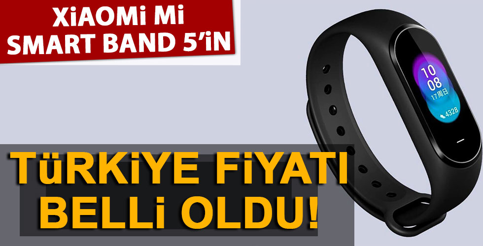 Xiaomi Mi Smart Band 5'in Türkiye fiyatı belli oldu
