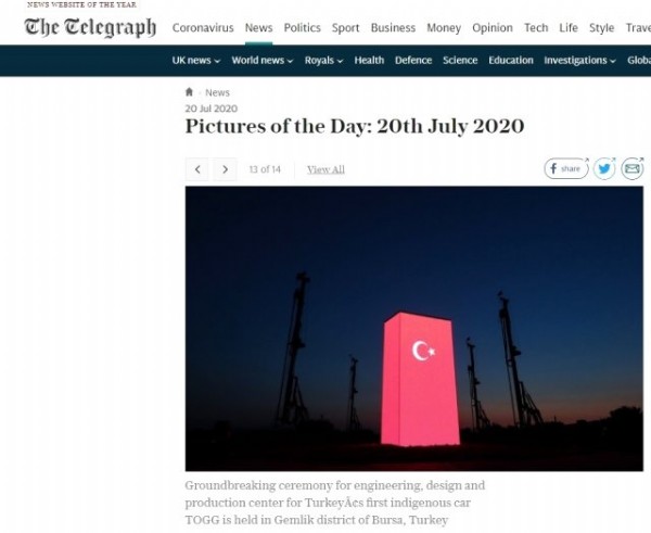 Türkiye'nin yerli otomobili İngiliz basınında!