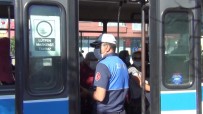 Kırıkkale'de Toplu Taşıma Araçlarında Korona Virüs Denetimi