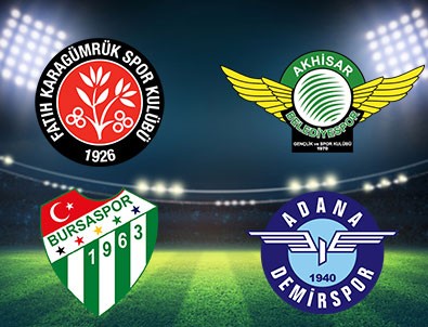 Süper Lig'e son bilet! Canlı sonuçlar!