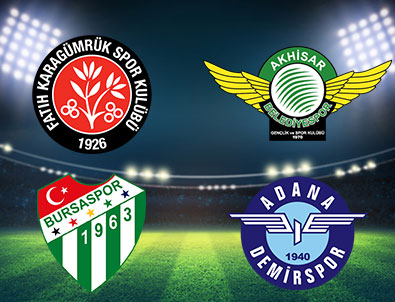 Süper Lig'e son bilet! Canlı sonuçlar!