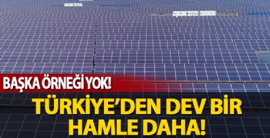 Türkiye'den dev bir enerji hamlesi daha! Avrupa'da başka bir örneği yok