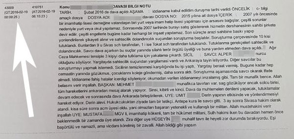 İşte iftiracı FETÖ’cünün kirli çamaşırları!