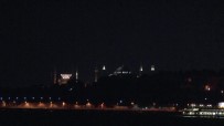 Aydınlığa Kavuşan Ayasofya Üsküdar'dan Görüntülendi