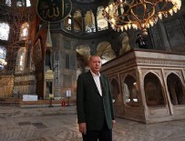 DİYANET İŞLERİ BAŞKANI - Başkan Erdoğan ikinci kez Ayasofya Camii'nde!