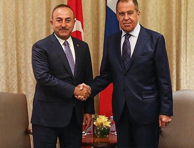 Bakan Çavuşoğlu Rus mevkidaşı ile görüştü!