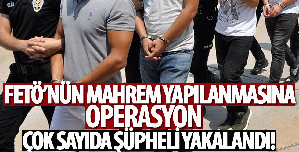 FETÖ'nün Jandarma yapılanmasına operasyon! 20 şüpheliden 14'ü yakalandı