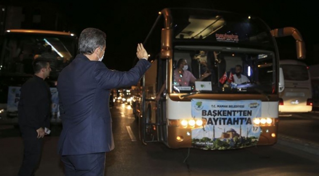 Ankara'dan Ayasofya'ya 1453 kişilik konvoy