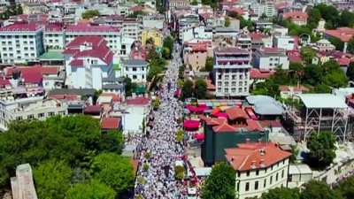 Ayasofya-İ Kebir Cami-İ Şerifi'nde Yoğunluk Olmaması İçin Tramvay Seferleri Durduruldu