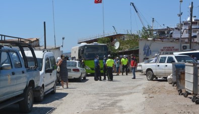 Ayvalık'ta 'Yat-Çekek Yeri' Baskını