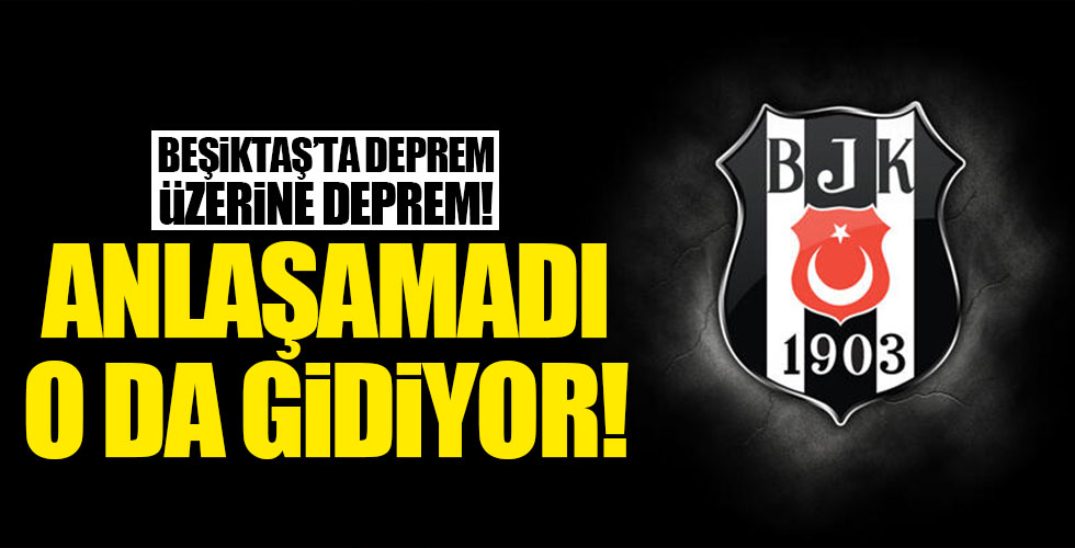 Beşiktaş'ta iki ayrılık birden!