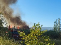İznik'teki Yangın Söndürülemiyor