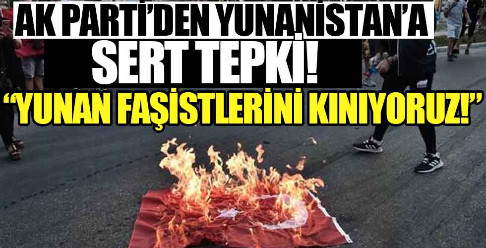 Yunanistan'daki skandal görüntülere AK Parti'den tepki