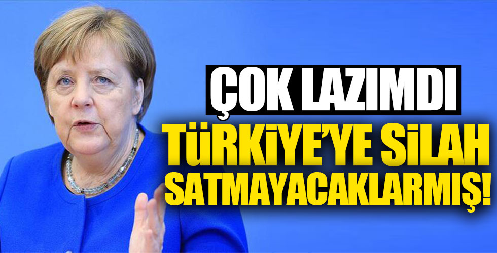 Almanya Türkiye'ye silah satmayacakmış!