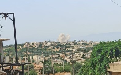 Esad Rejimi İdlib Kırsalını Vurdu Açıklaması 5 Yaralı