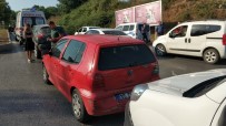 Samsun'da Zincirleme Trafik Kazası Açıklaması 1 Yaralı