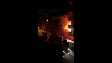 Sultanbeyli'de Gecekondu Alev Alev Yandı